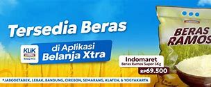 Harga Beras Sania Di Indomaret Hari Ini